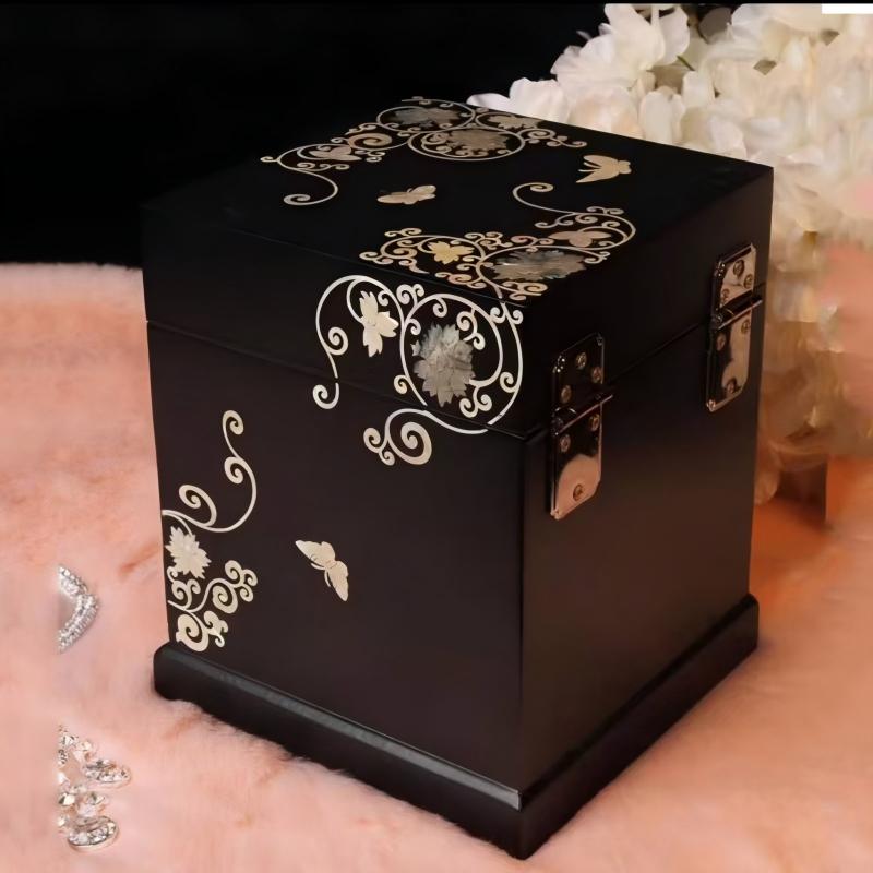 Yangzhou Mother‑of‑Pearl Inlay Jewelry Box - Image 3