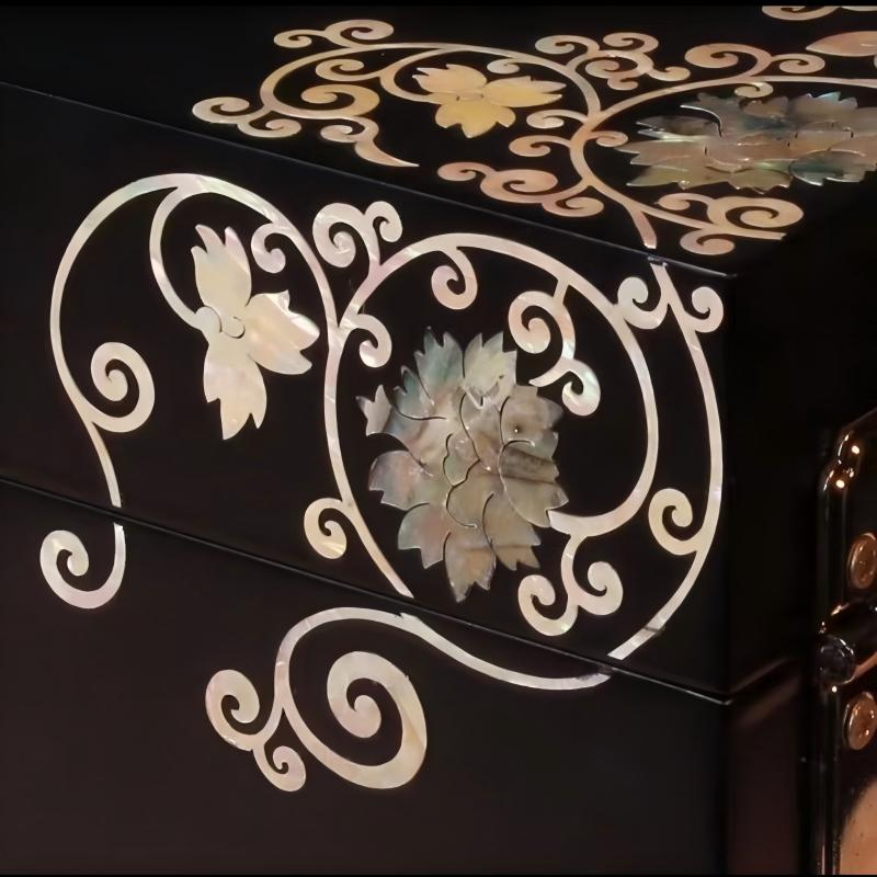 Yangzhou Mother‑of‑Pearl Inlay Jewelry Box - Image 5