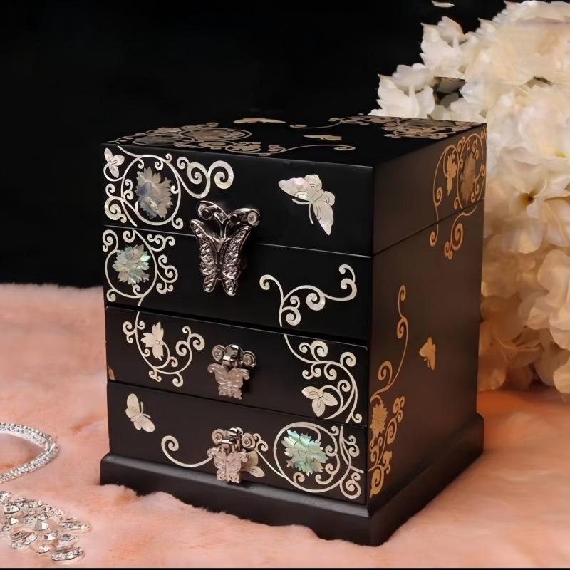 Yangzhou Mother‑of‑Pearl Inlay Jewelry Box - Image 6