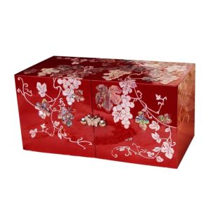 Shell Inlay Jewelry Box